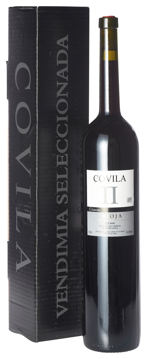 Covila Crianza magnum (in geschenkdoos) Wijncadeaus||Rode wijnen||Wijn & Geschenken||Big Bottles Spanje