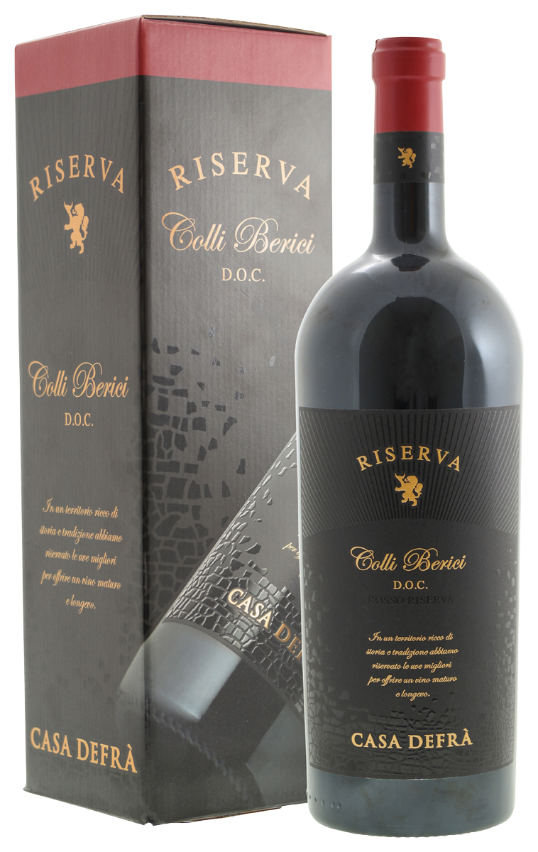 Casa Defra Riserva magnum (in geschenkverpakking) Wijncadeaus||Rode wijnen||Wijn & Geschenken||Big Bottles Italië